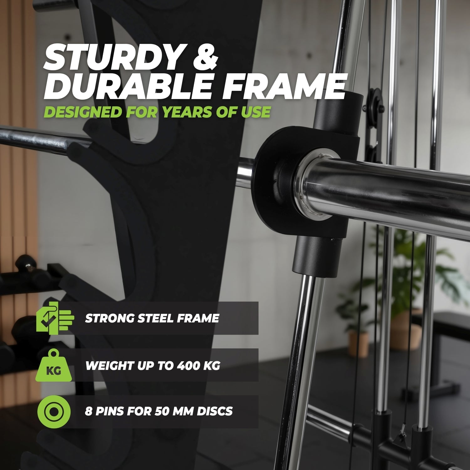 VirtuFit SM100 Smith Machine - Inclusief Pulley Station - Krachtstation