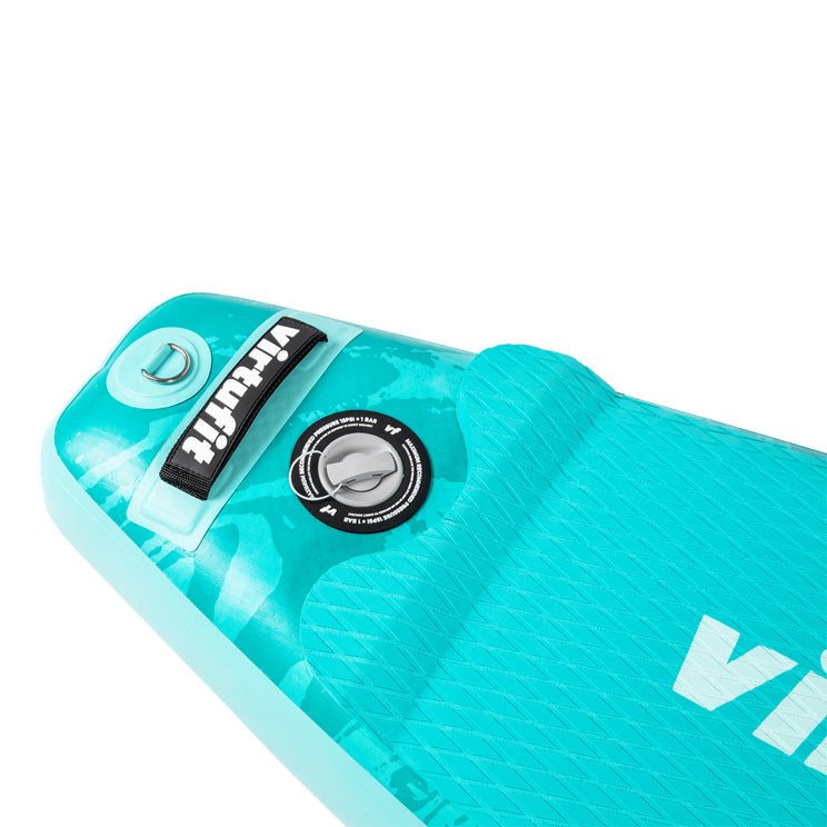 Virtufit Supboard Racer 381 - Turquoise - Inclusief accessoires en draagtas