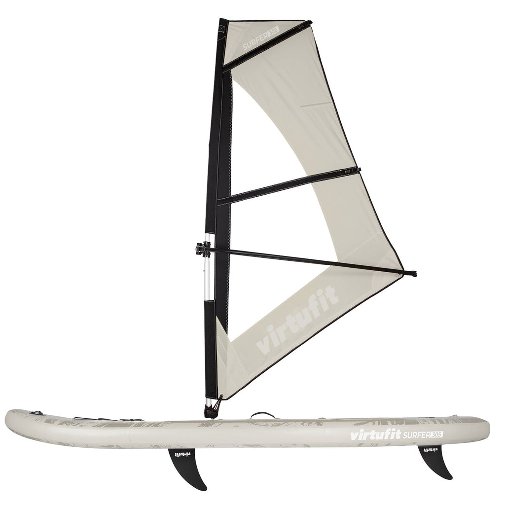 Virtufit Supboard Surfer 305 - Sand Beige - Inclusief Windzeil en accessoires