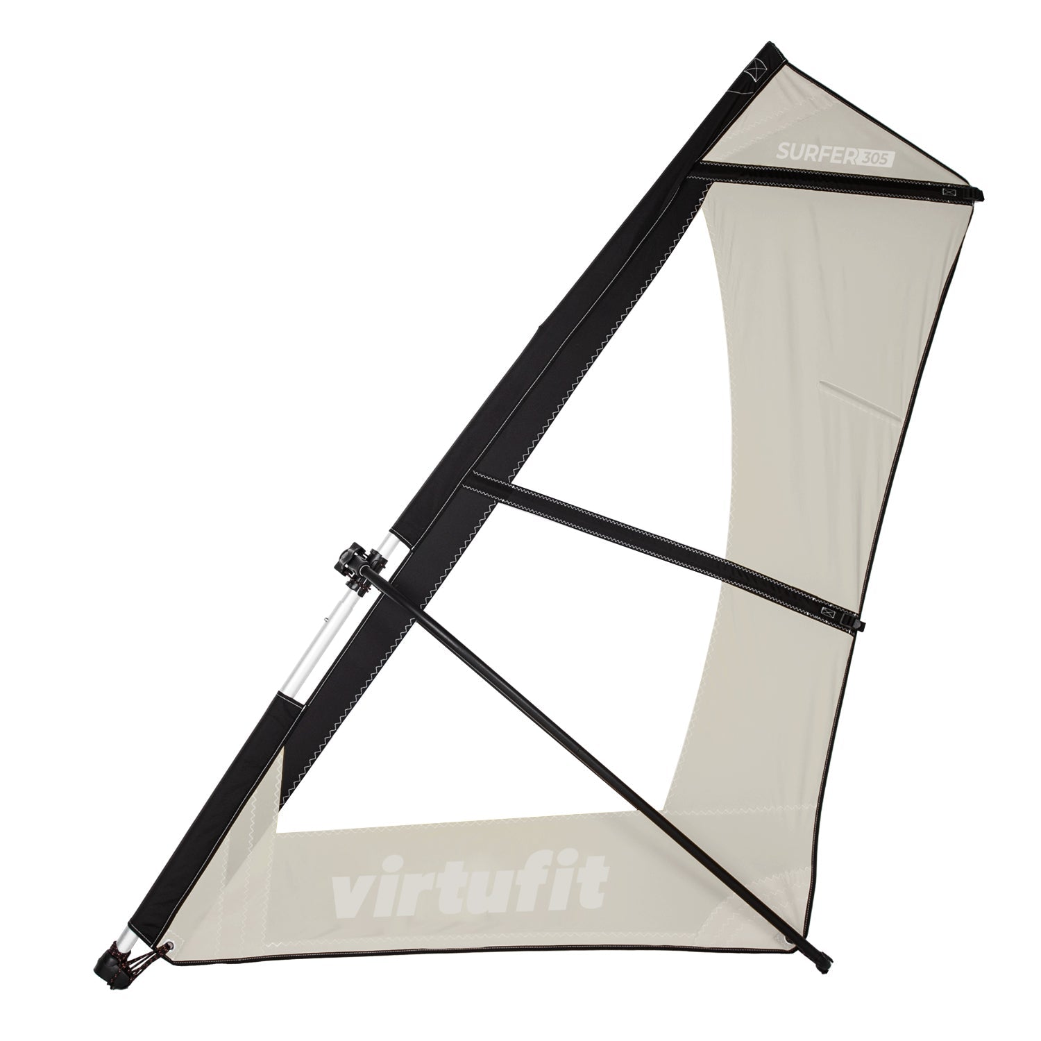 Virtufit Supboard Surfer 305 - Sand Beige - Inclusief Windzeil en accessoires