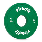 VirtuFit Olympische Fractional Plate - Halterschijf - Bumper Plate - 1 kg