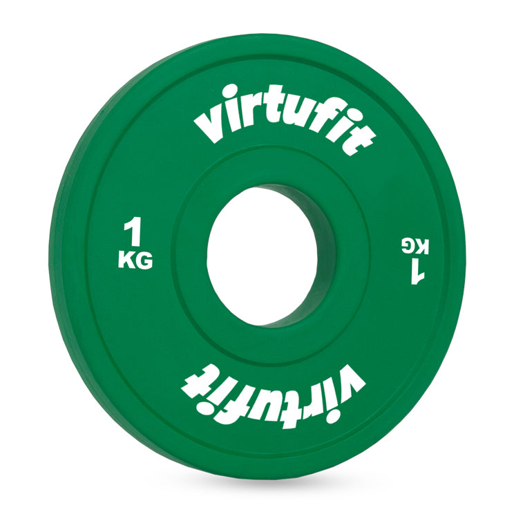 VirtuFit Olympische Fractional Plate - Halterschijf - Bumper Plate - 1 kg