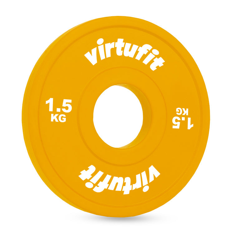 VirtuFit Olympische Fractional Plate - Halterschijf - Bumper Plate - 1.5 kg