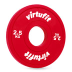VirtuFit Olympische Fractional Plate - Halterschijf - Bumper Plate - 2.5 kg