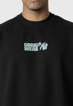 Gorilla Wear Idaho Oversized Waffle T-shirt - Zwart