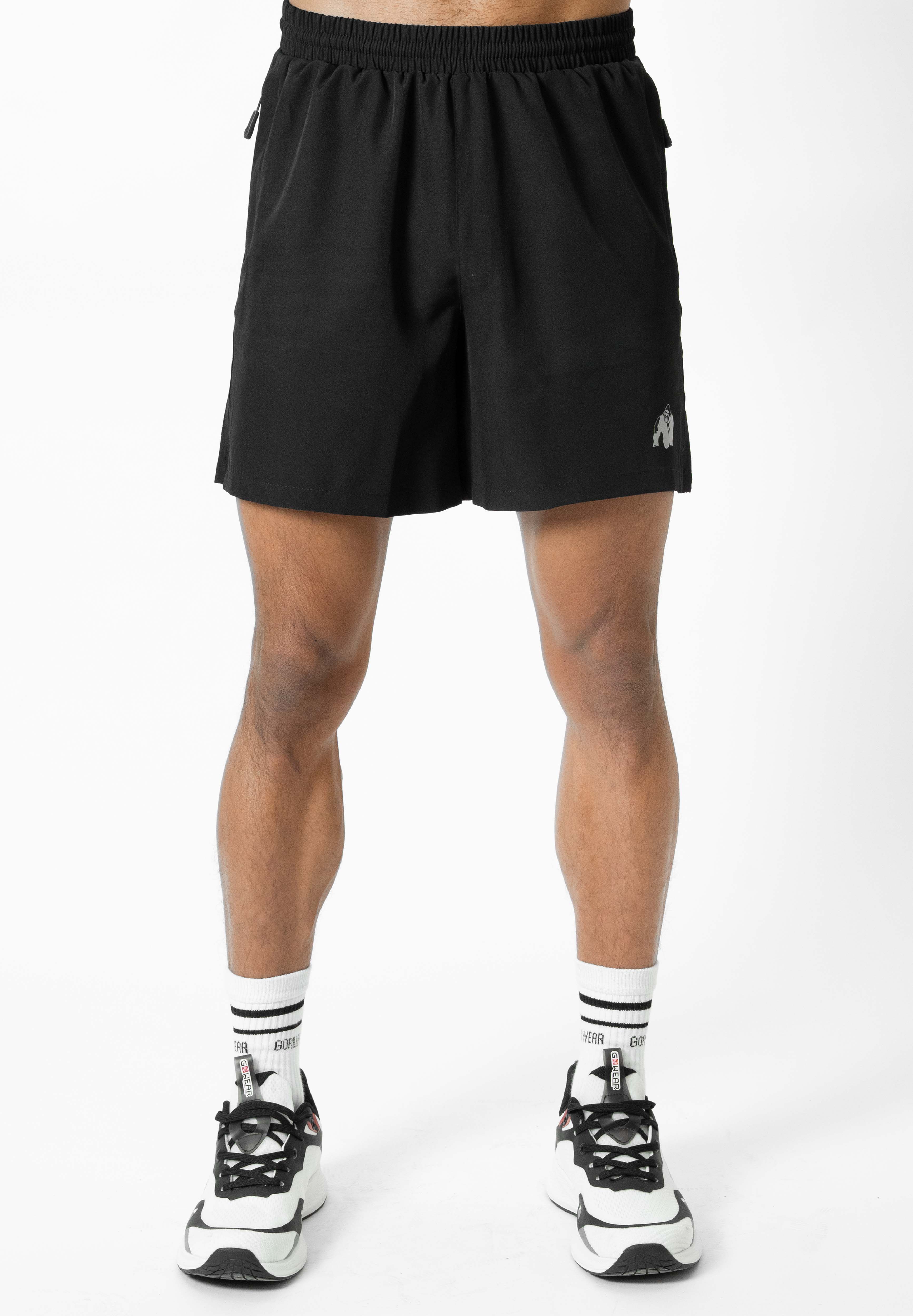 Gorilla Wear Glasgow Shorts - Korte Broek - Zwart