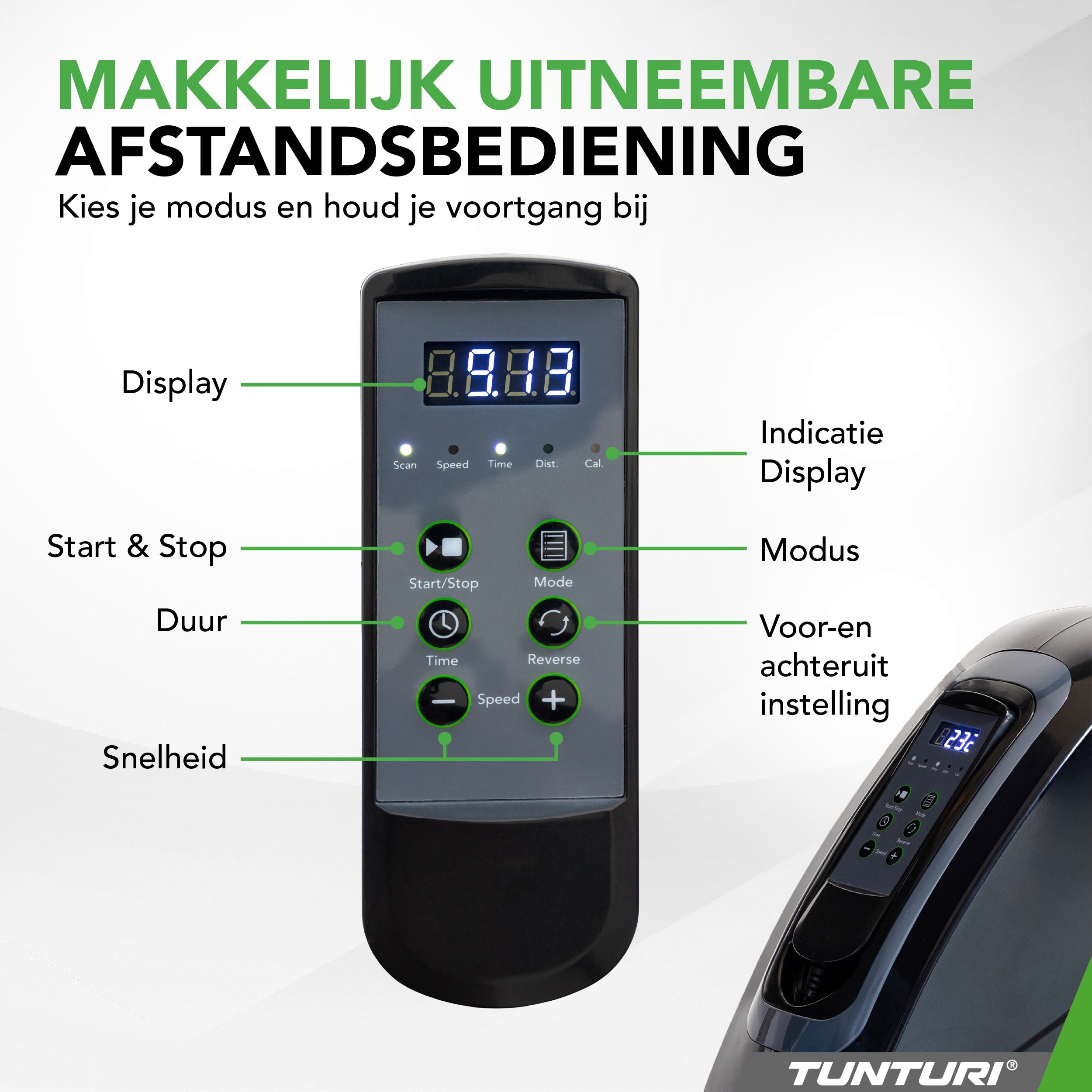 Tunturi Cardio Fit M50 Mobiliteitstrainer - Elektrische stoelfiets - Tweedekans