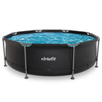 VirtuFit Zwembad Rond Ø244 x 76 cm - Beige - Compleet Pakket
