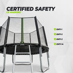 VirtuFit Trampoline met Veiligheidsnet - Zwart - 251 cm