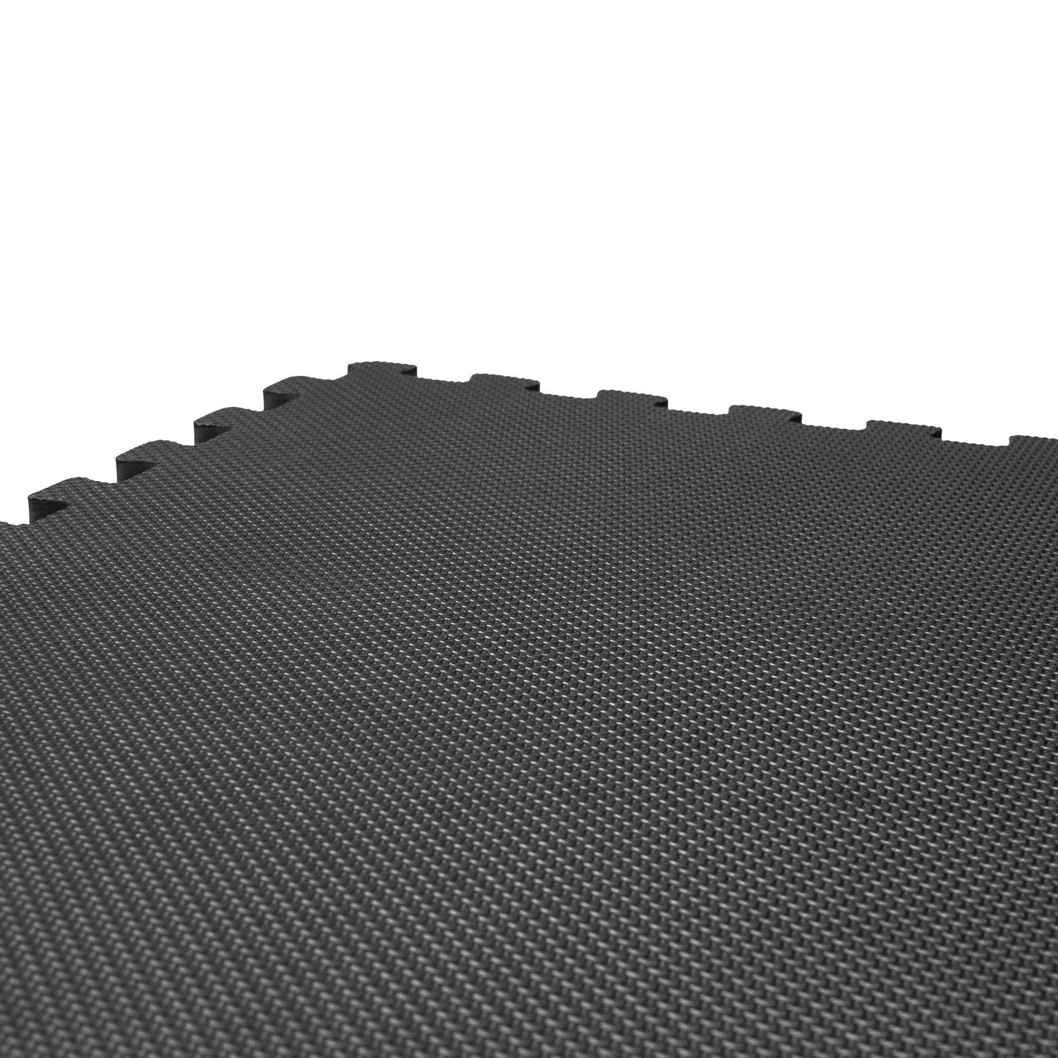VirtuFit Fitness Puzzelmat – 4-delige Vloermat – 120×120 cm – Zwart