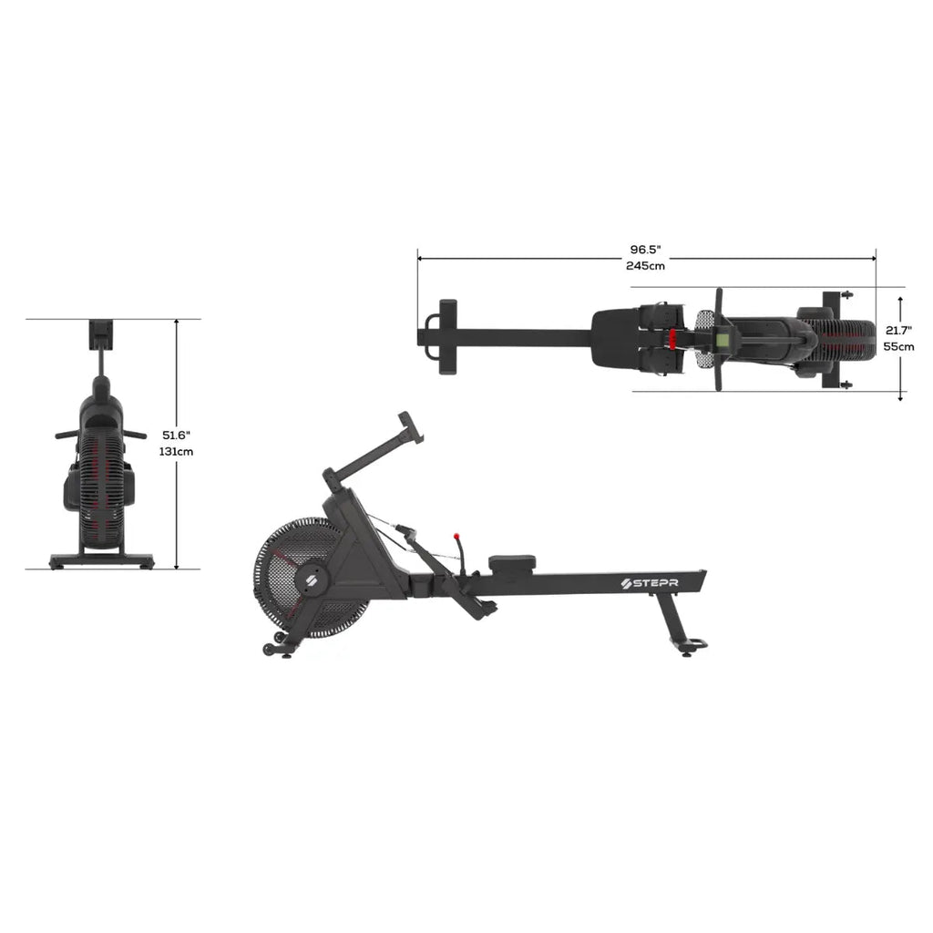 STEPR Roeitrainer Performance Rower XL