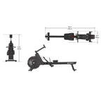 STEPR Roeitrainer Performance Rower XL