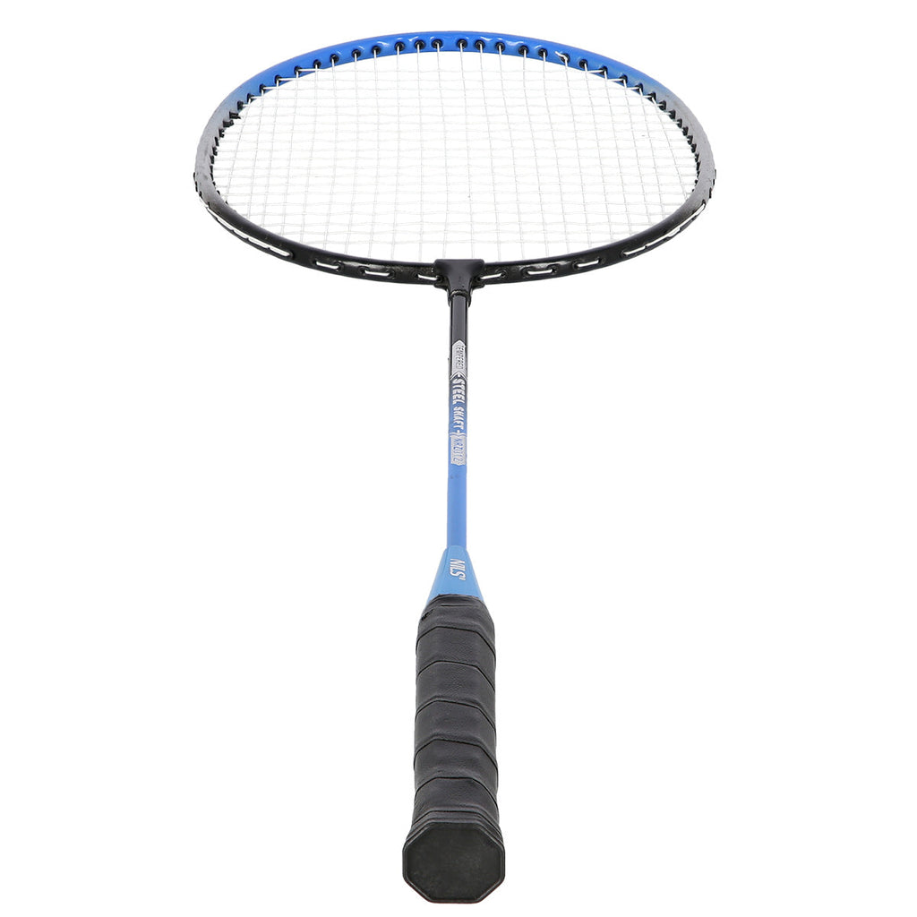 NILS Steeltec Badmintonset - Complete Set - Blauw/Zwart
