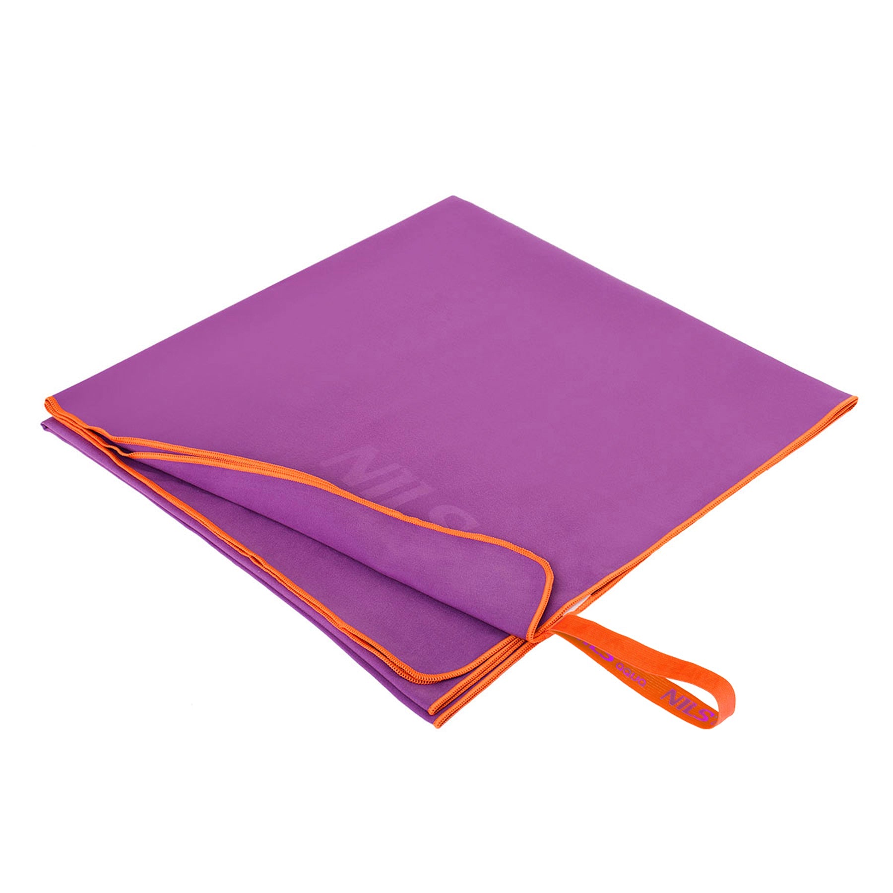 NILS Aqua Microvezel Handdoek - Paars - 180 x 100 cm