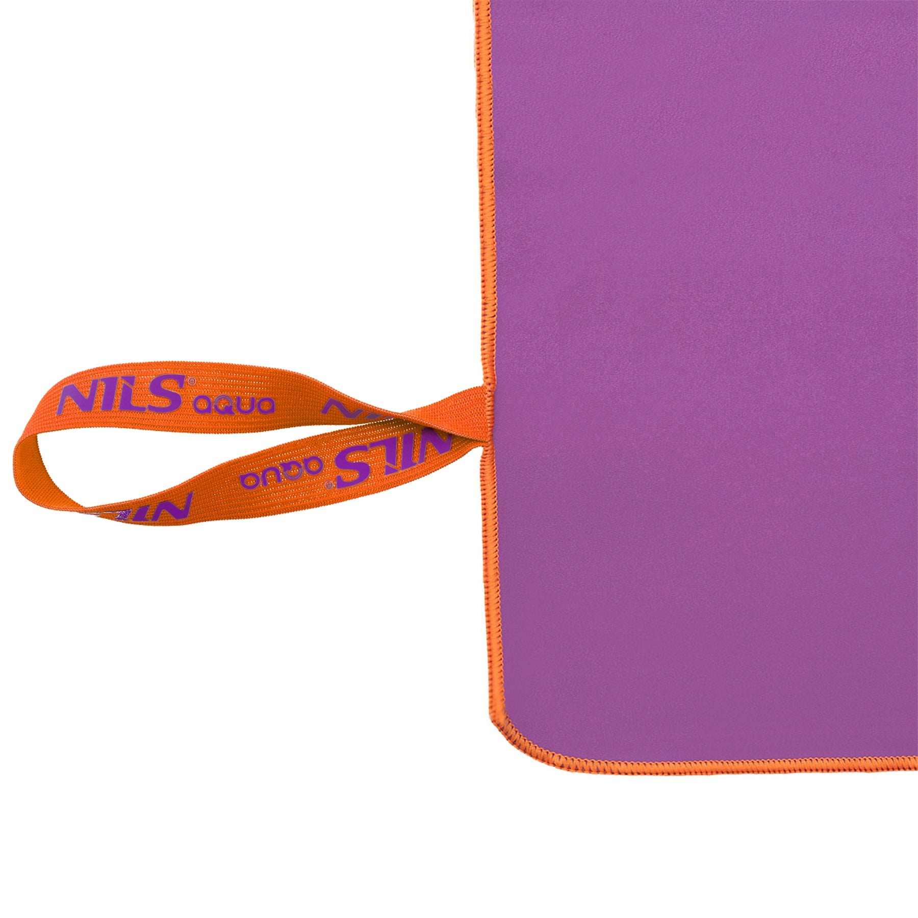 NILS Aqua Microvezel Handdoek - Paars - 180 x 100 cm