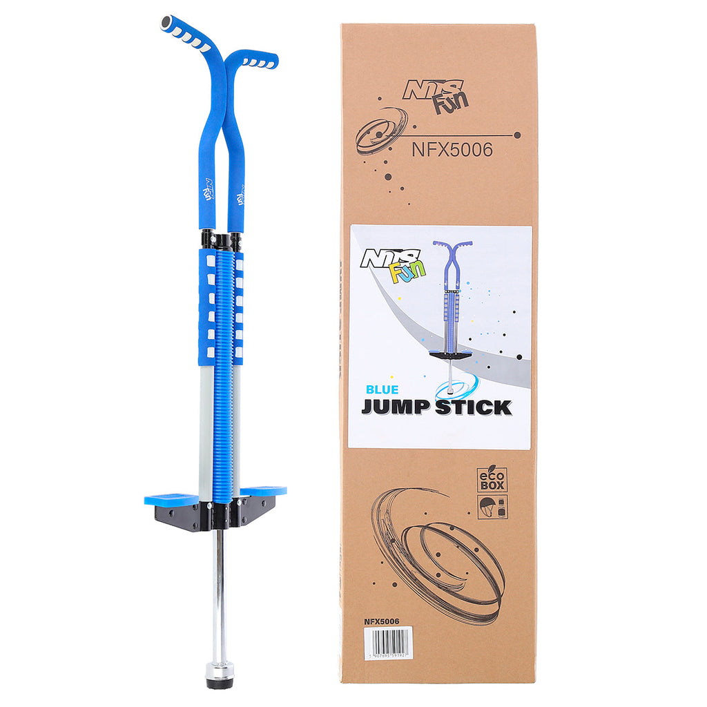 NILS Fun Jump Stick - Springstok - Blauw