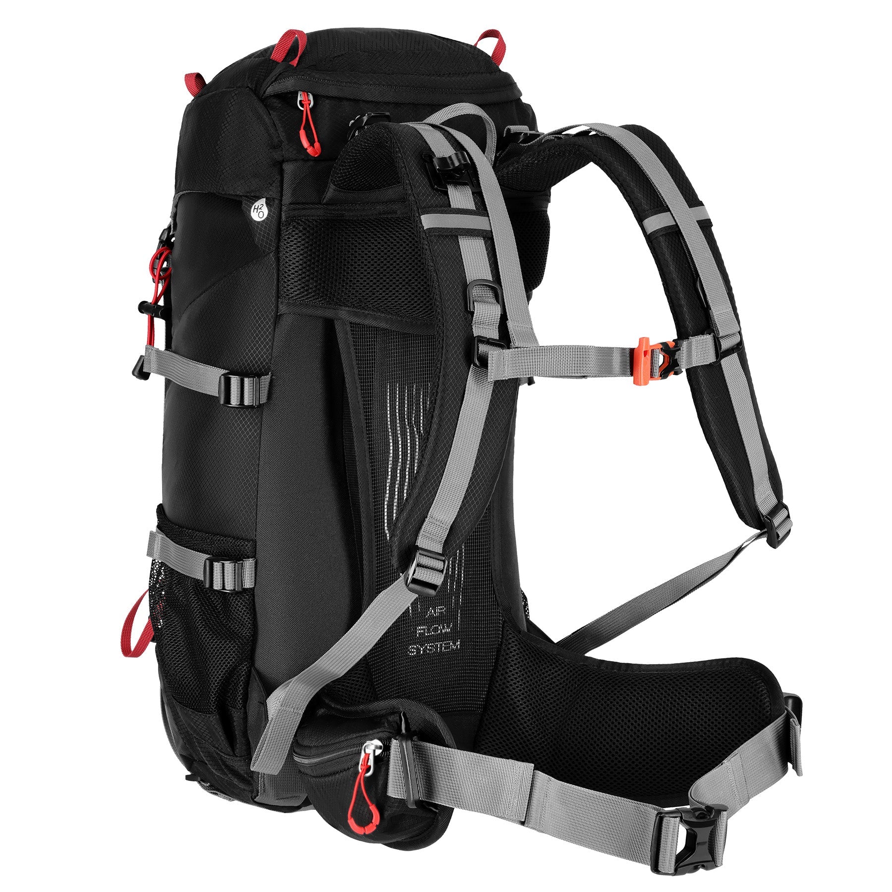 NILS Camp Rugzak Northlake - Zwart - 30L + 10L