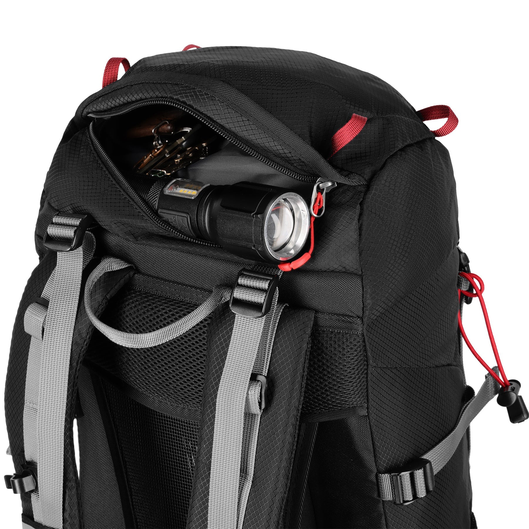 NILS Camp Rugzak Northlake - Zwart - 30L + 10L
