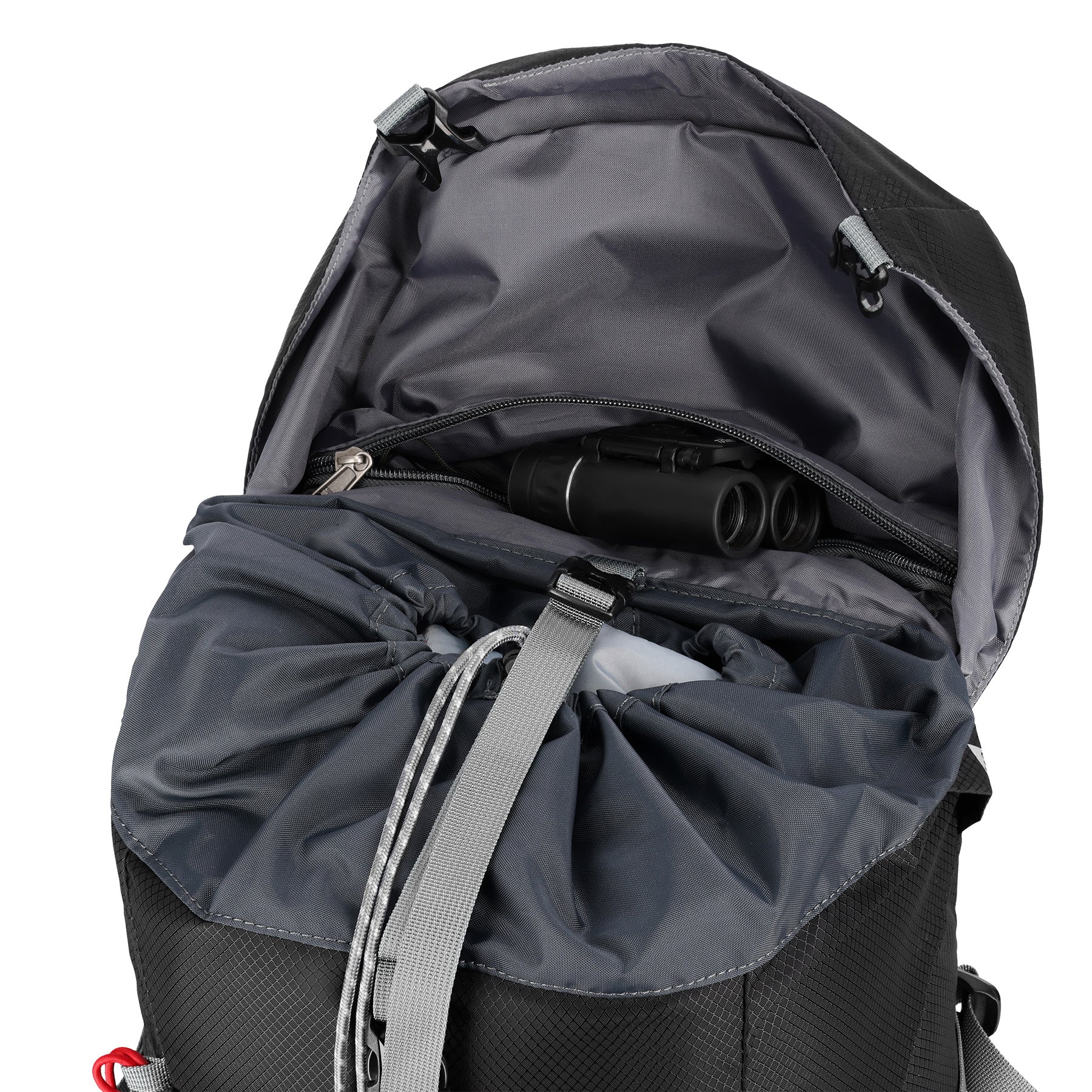NILS Camp Rugzak Northlake - Zwart - 30L + 10L