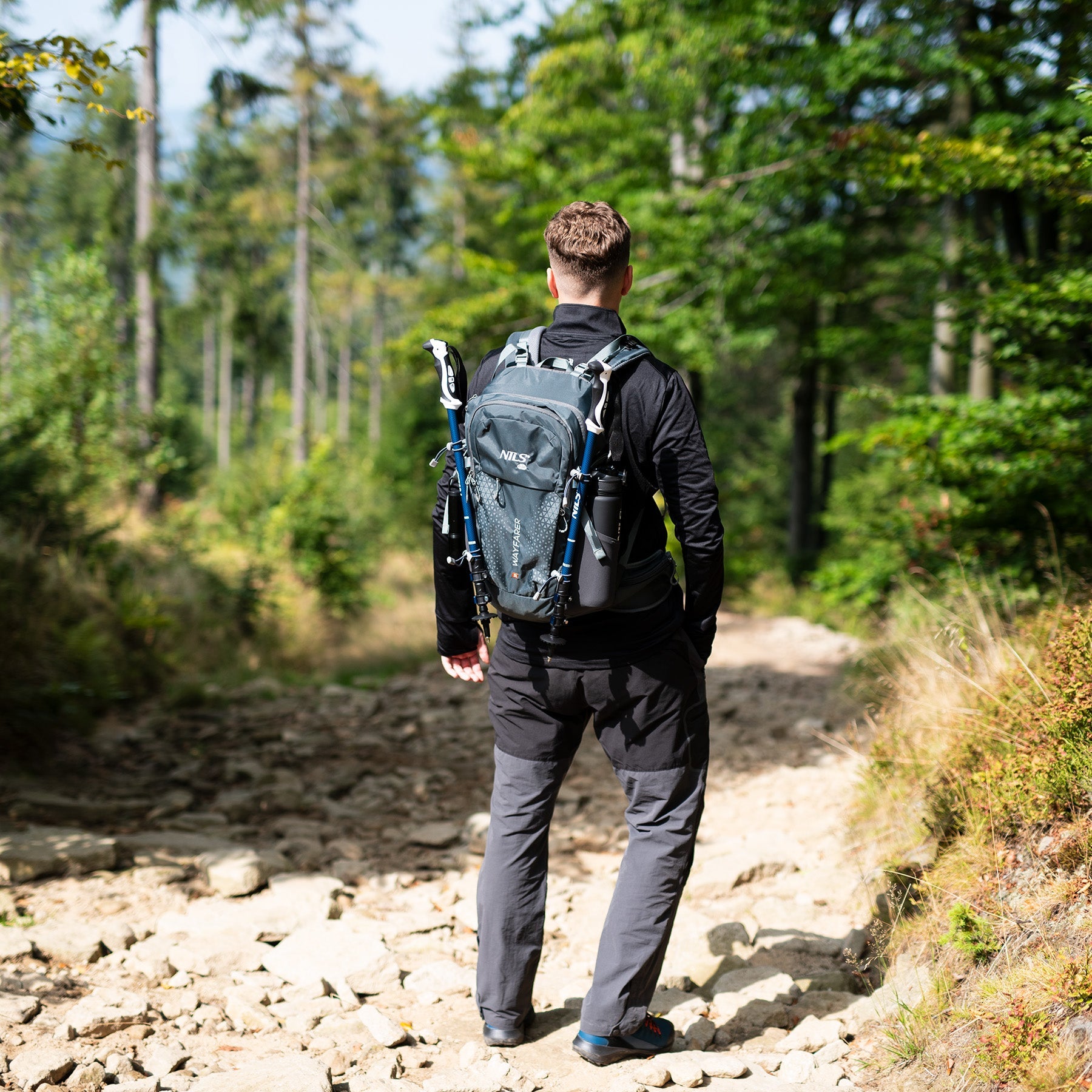 NILS Camp Rugzak Wayfarer - Grijs - 35L