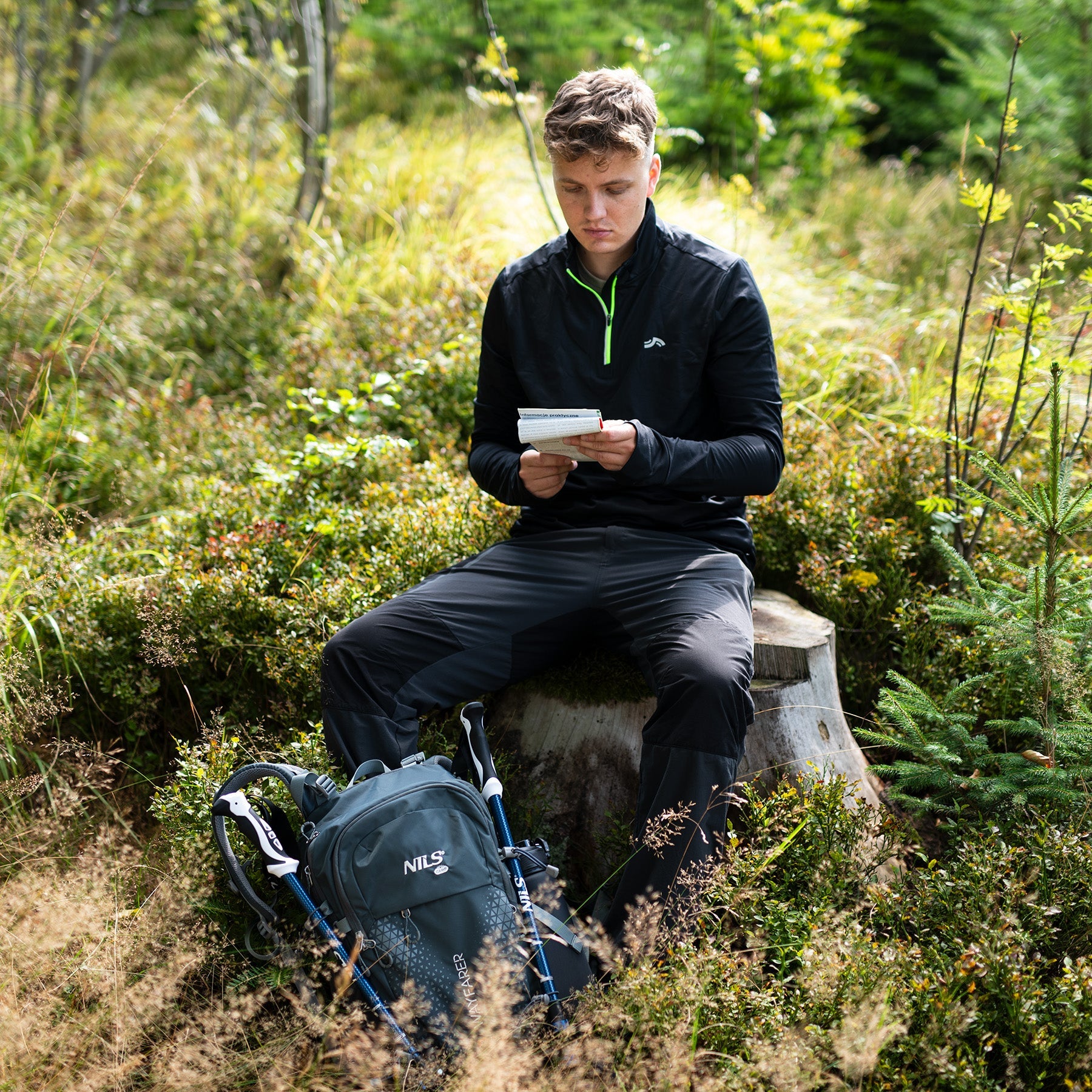 NILS Camp Rugzak Wayfarer - Grijs - 35L