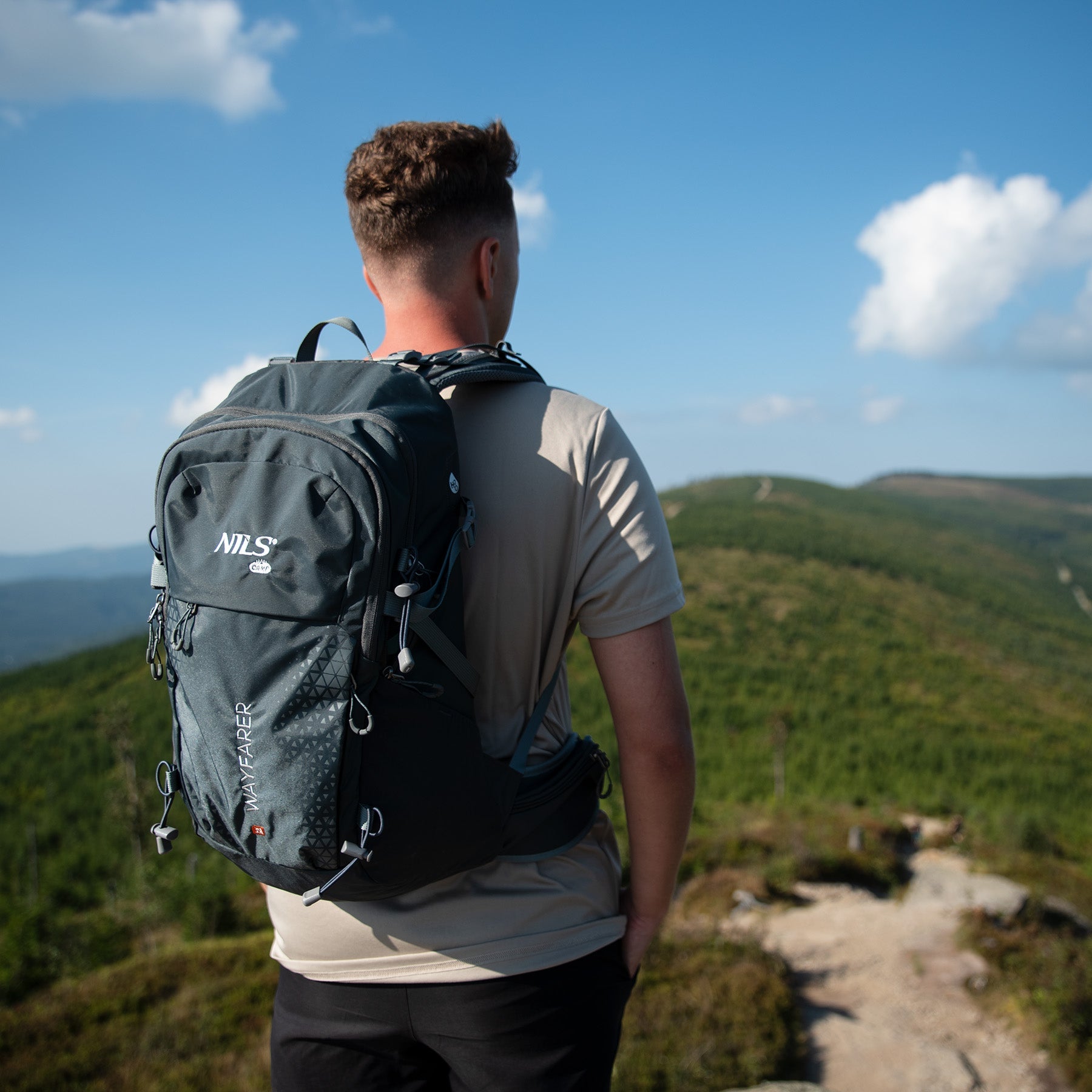 NILS Camp Rugzak Wayfarer - Grijs - 35L
