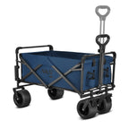 NILS Camp Opvouwbare Bolderkar - Blauw - 120L