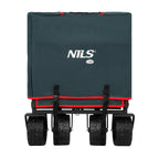 NILS Camp Opvouwbare Bolderkar - Antraciet - 160L