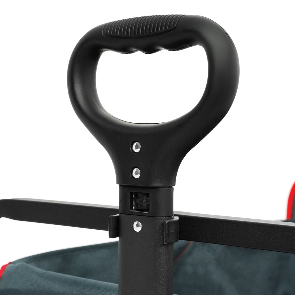 NILS Camp Opvouwbare Bolderkar - Antraciet - 160L