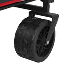 NILS Camp Opvouwbare Bolderkar - Antraciet - 160L