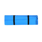 NILS Camp Zelfopblazende Slaapmat met Kussen - 2-persoons - Blauw