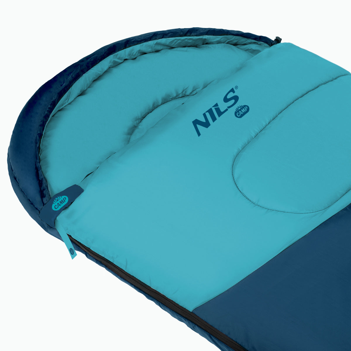 NILS Camp Slaapzak - Blauw/Lichtblauw - Maat L
