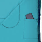 NILS Camp Slaapzak - Blauw/Lichtblauw - Maat L
