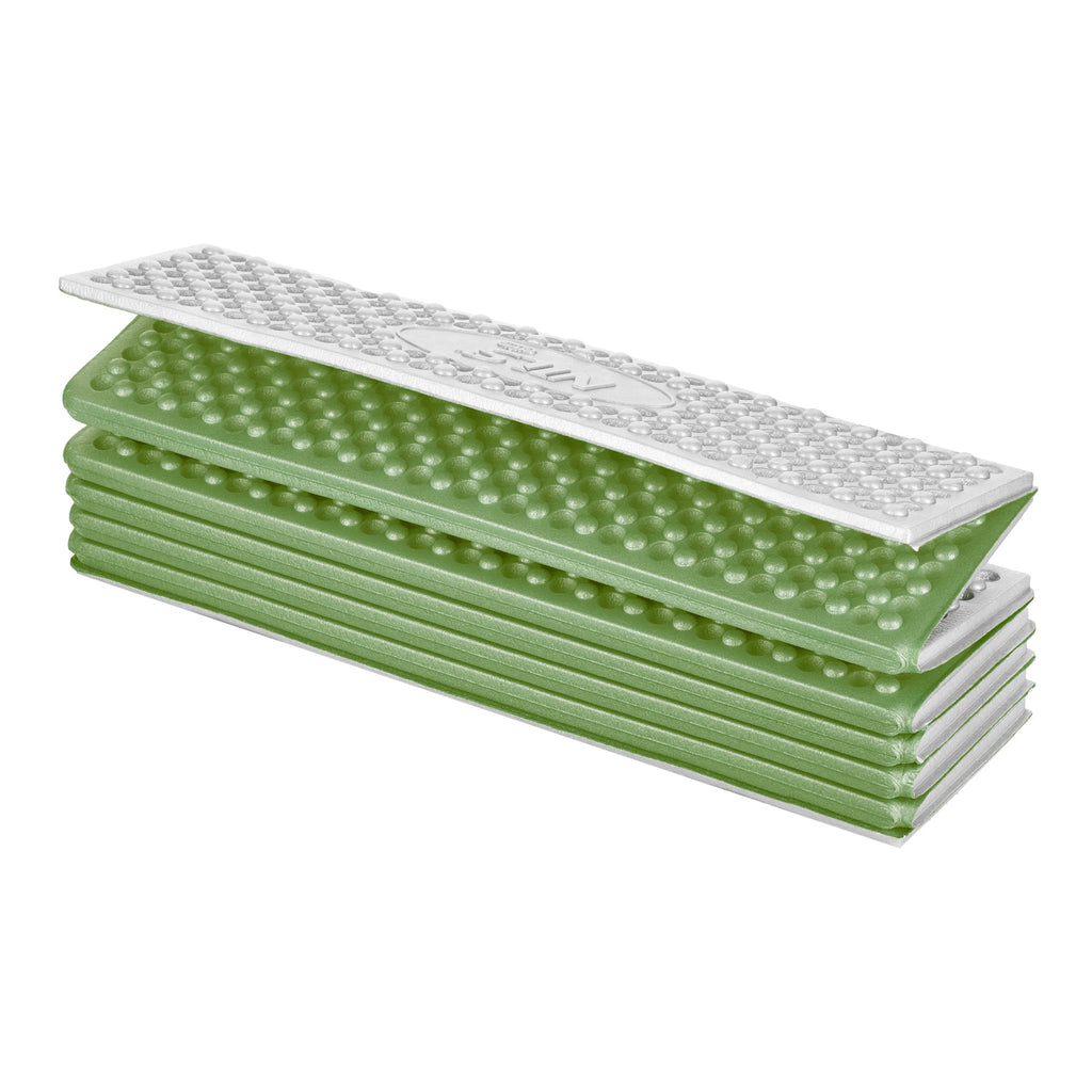 NILS Camp Opvouwbare Slaapmat met Aluminium Rand - Groen - 195 cm
