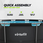 VirtuFit Rond Zwembad - Ø366 x 100 cm - Antraciet