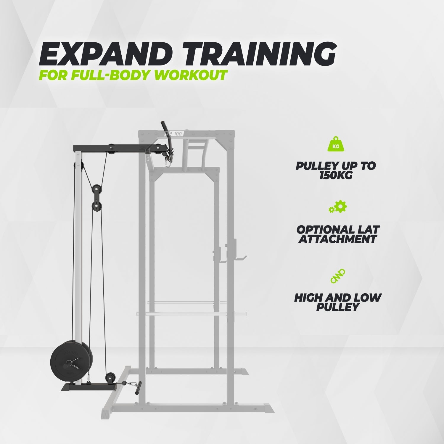 VirtuFit PR100 Power Rack - Squat Rack - Krachtstation