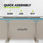 VirtuFit Rechthoekig Zwembad - 300 x 210 x 66 cm - Beige - Compleet Pakket