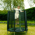 VirtuFit Kindertrampoline met Veiligheidsnet - Zwart - 140 cm