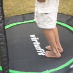 VirtuFit Kindertrampoline met Veiligheidsnet - Zwart - 140 cm