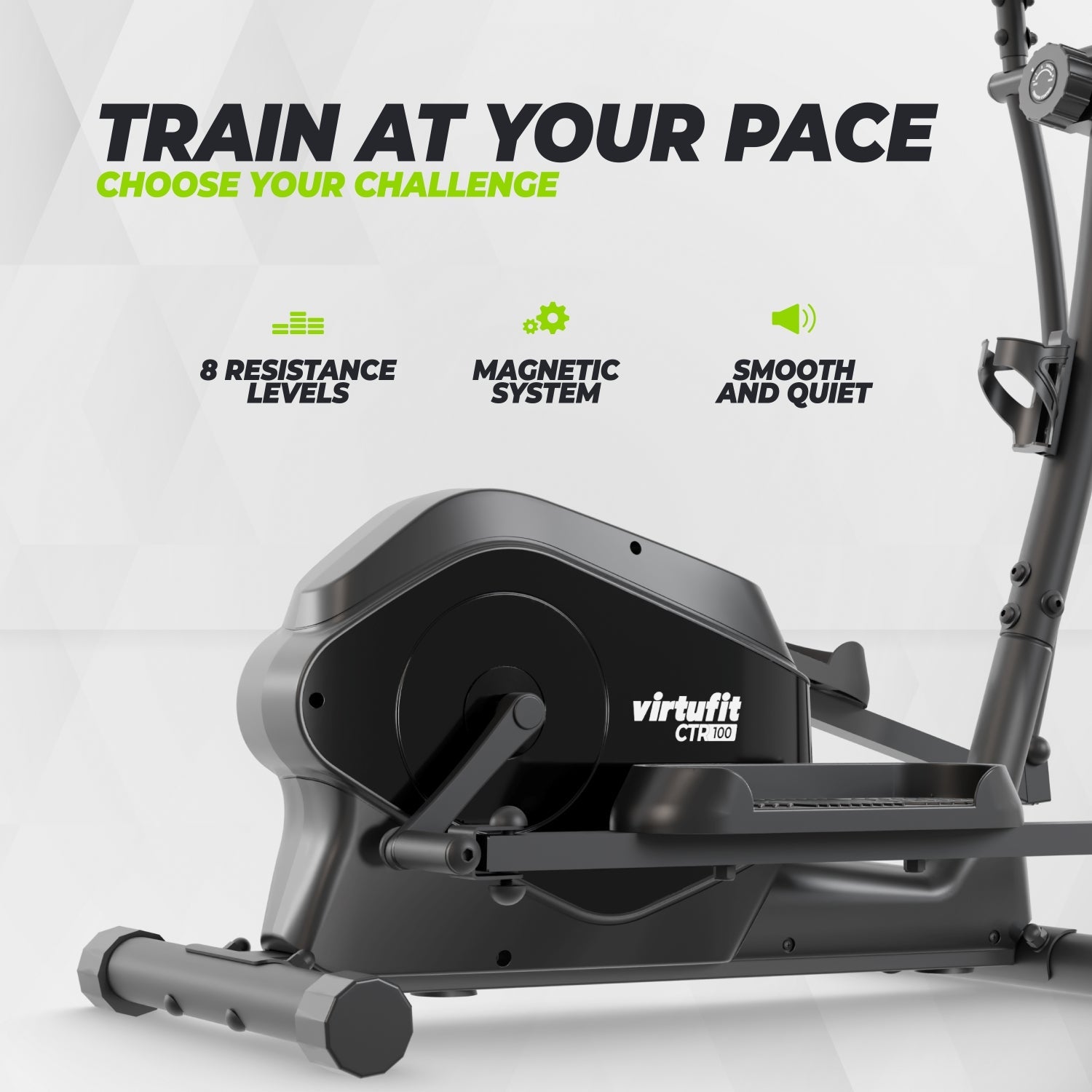 VirtuFit CTR100 Crosstrainer met Tablethouder - 2026 model (CTR 1.0) - Tweedekans - Afbeelding 7