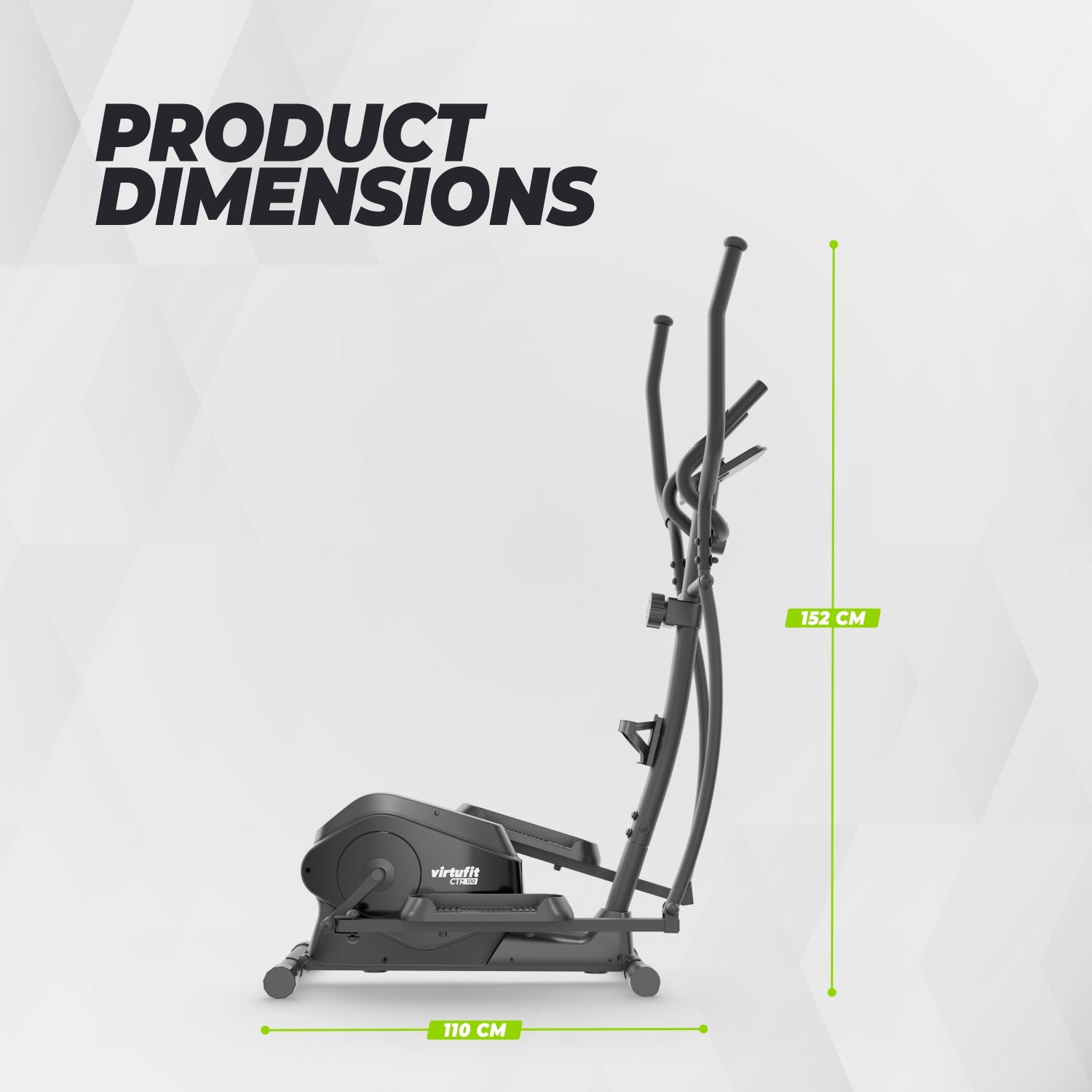 VirtuFit CTR100 Crosstrainer met Tablethouder - 2026 model (CTR 1.0) - Tweedekans - Afbeelding 8