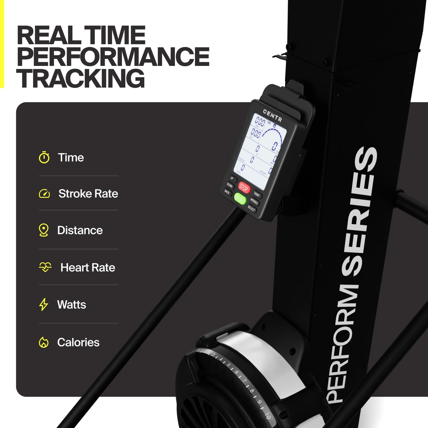 Centr Perform Series Ski Machine met Platform