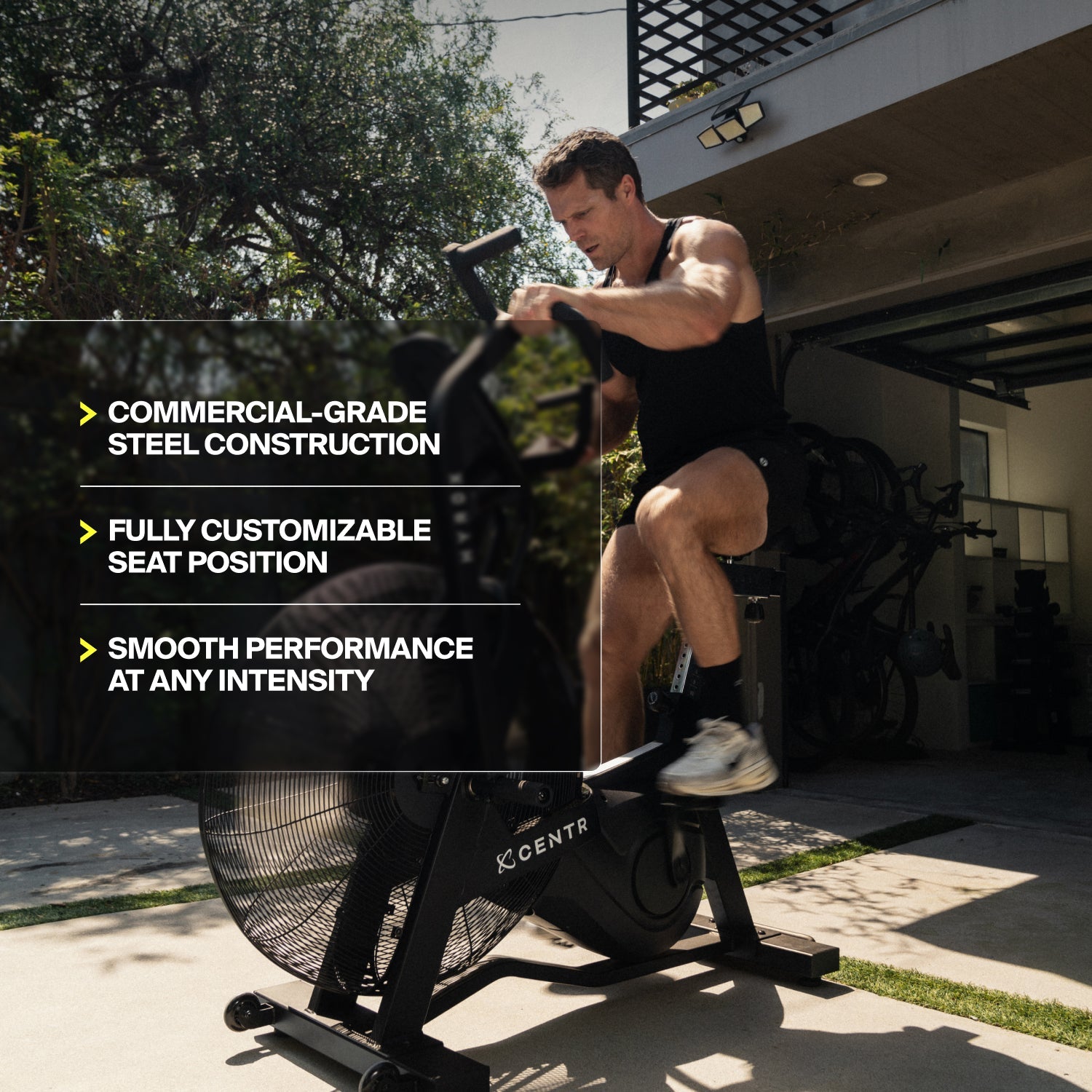 Centr x HYROX Perform Series Air Bike