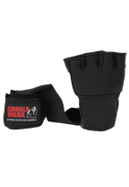 Gorilla Wear Gel Handschoenen met Omslag - Zwart/Wit