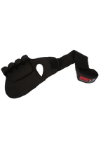 Gorilla Wear Gel Handschoenen met Omslag - Zwart/Wit