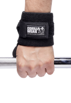 Gorilla Wear Basic Wrist Wraps - Zwart/Wit