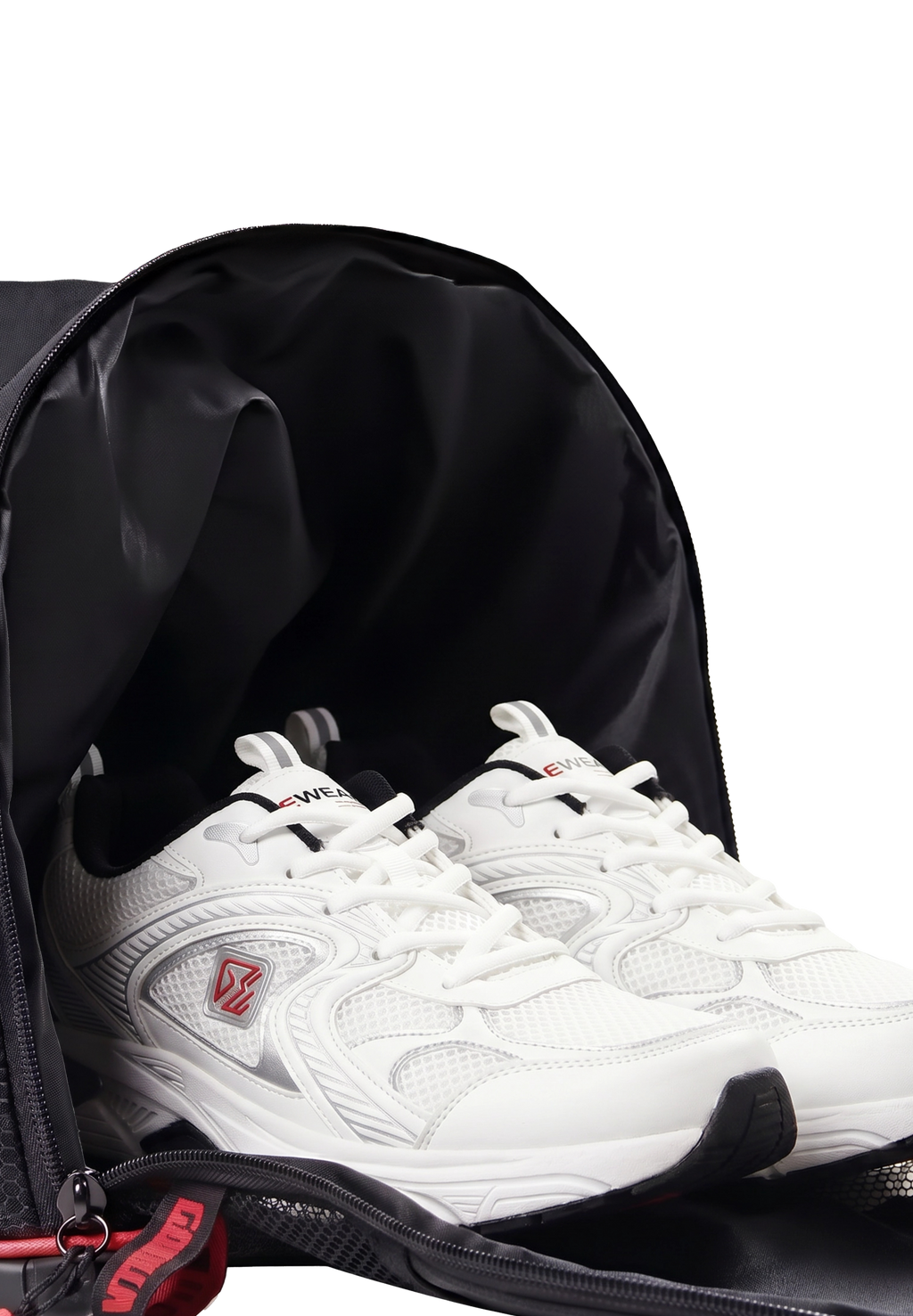 Gorilla Wear Jerome Sporttas - Zwart/Rood