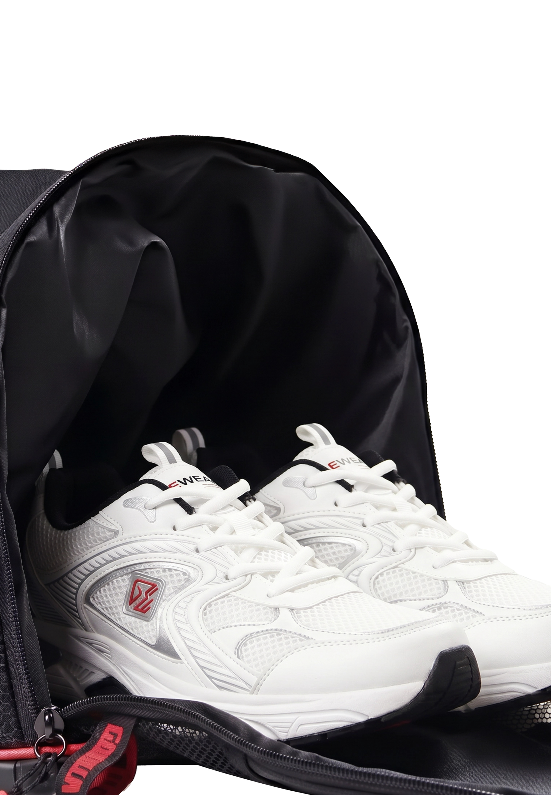 Gorilla Wear Jerome Sporttas - Zwart/Rood
