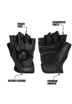 Gorilla Wear Mitchell Training Gloves - Fitness Handschoenen - Zwart