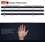 Gorilla Wear Mitchell Training Gloves - Fitness Handschoenen - Zwart